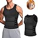 liyun Sauna Suit for Men, Men's Slimming Sauna Sweat Vest, Sauna Vest, Sauna Vest for Men, Sauna Vest, Sauna Vest for Men, for Weight Loss, Fitness Workout Sauna Suits(Small)