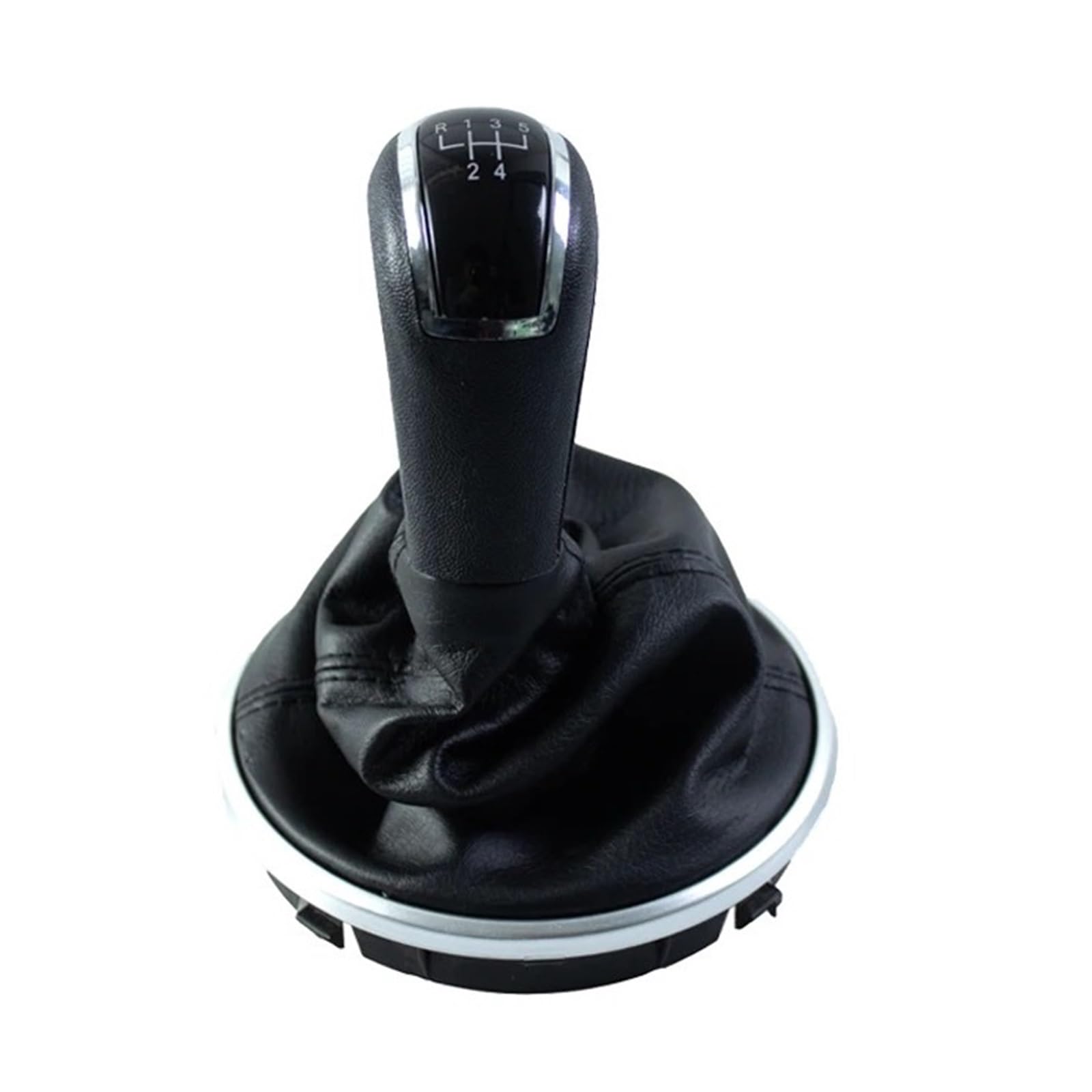 Jxewmtmc One Color For Skoda For Fabia For Roomster 5 Speed Manual Transmission Gear Shifter Lever With Leather Dust Cover Gear Stick Shift Cover