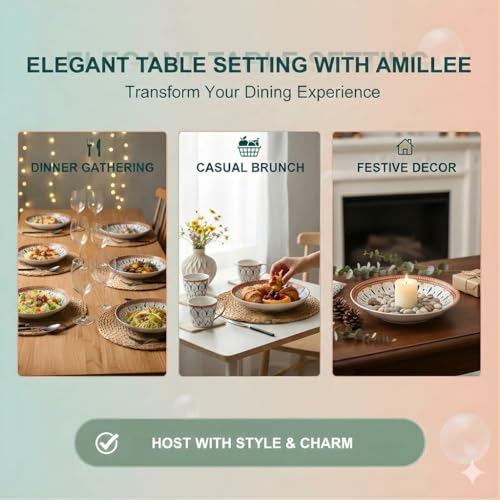 Image of Ceramic Dinner Plates Set of 1, 8 Inch Porcelain Salad Dessert Round Plates, Microwave, Oven and Dishwasher Safe, Kitchen Plates, Serving Dishes plates (DINNER PLATE DROPLATE PRINT , pack of 1)