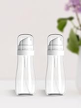 Small Spray Bottle with Fine Mist, 2 Pack 3.4oz/100ml Travel Spray Bottles for Hair and Face, Refillable Spray Bottles for Cleaning Solutions, Perfume, Liquid Cosmetics, Essential Oils