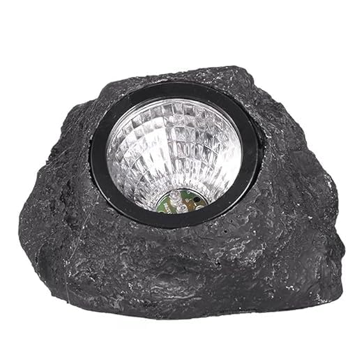 PurelyCart Solar Stone Garden Lights, Waterproof Auto On/Off, Solar LED Lights for Garden,Led Light Outdoor Landscape Decoration Lawn Lamps 1PCS-image-36