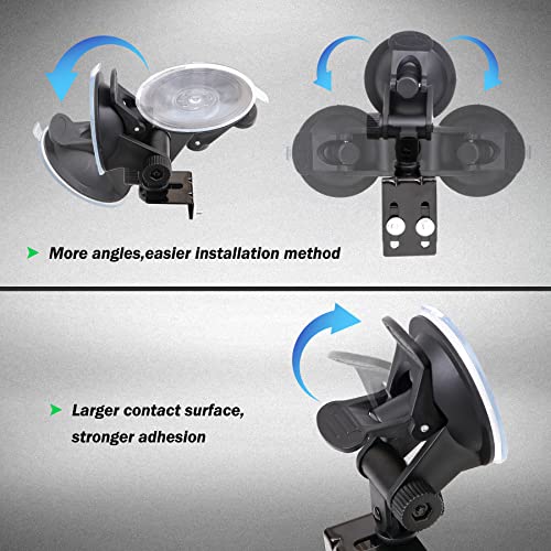 Feelotam Emergency Led Strobe Lights For Trucks Traffic Advisor Light Bar Directional Warning Flash Led Lights With Cigar Lighter For Vehicles 6 Block 27 Inch Amber And White #TOP4