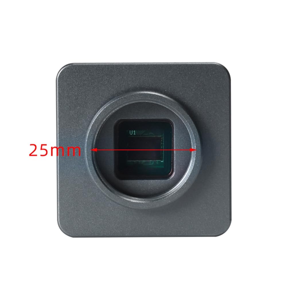 CáMara de Microscopio USB 4K UHD CáMara USB Digital de 8MP con Sensor de 1/1,8 Pulgadas, Interfaz USB2.0