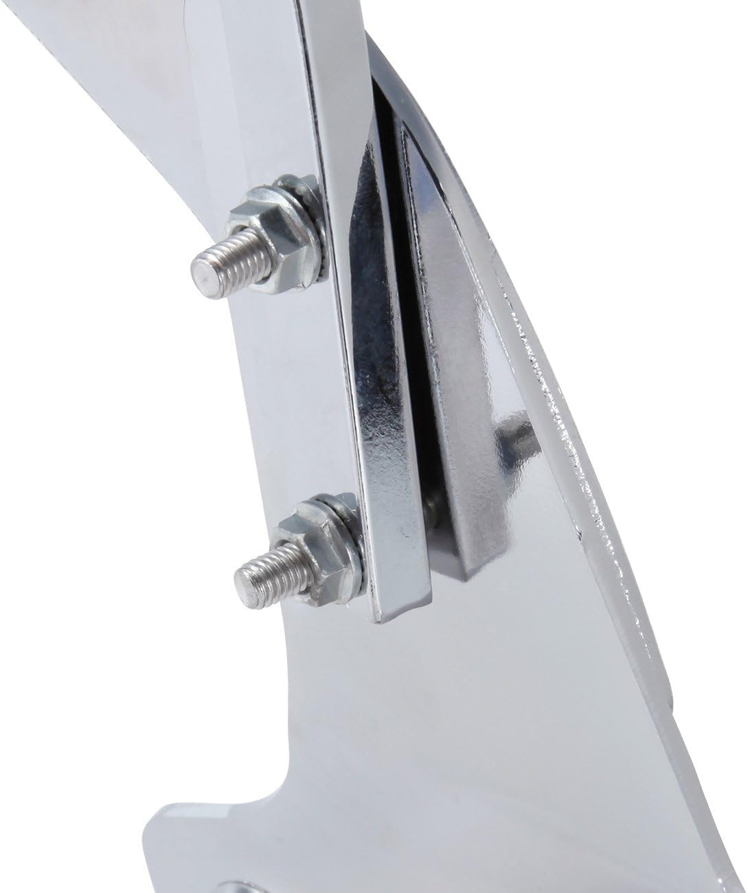 Samger Chrome Backrest Sissy Bar Portaequipajes Fit para Shadow VT750 C2 RC44 / VT400 1997-2003
