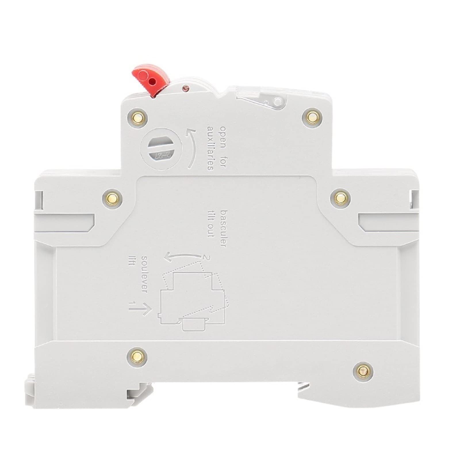 Disjoncteur rail DIN GYM8 SP courbe C 6 A 10 A 16 A 20 A 25 A 32 A 40 A 50 A 63 A 220 V avec CE CB SEMKO 1 pièce(20A)