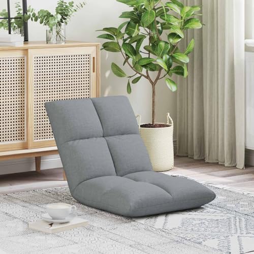 Chaise de sol multi-positions pliable pour soulager le dos pendant la relaxation