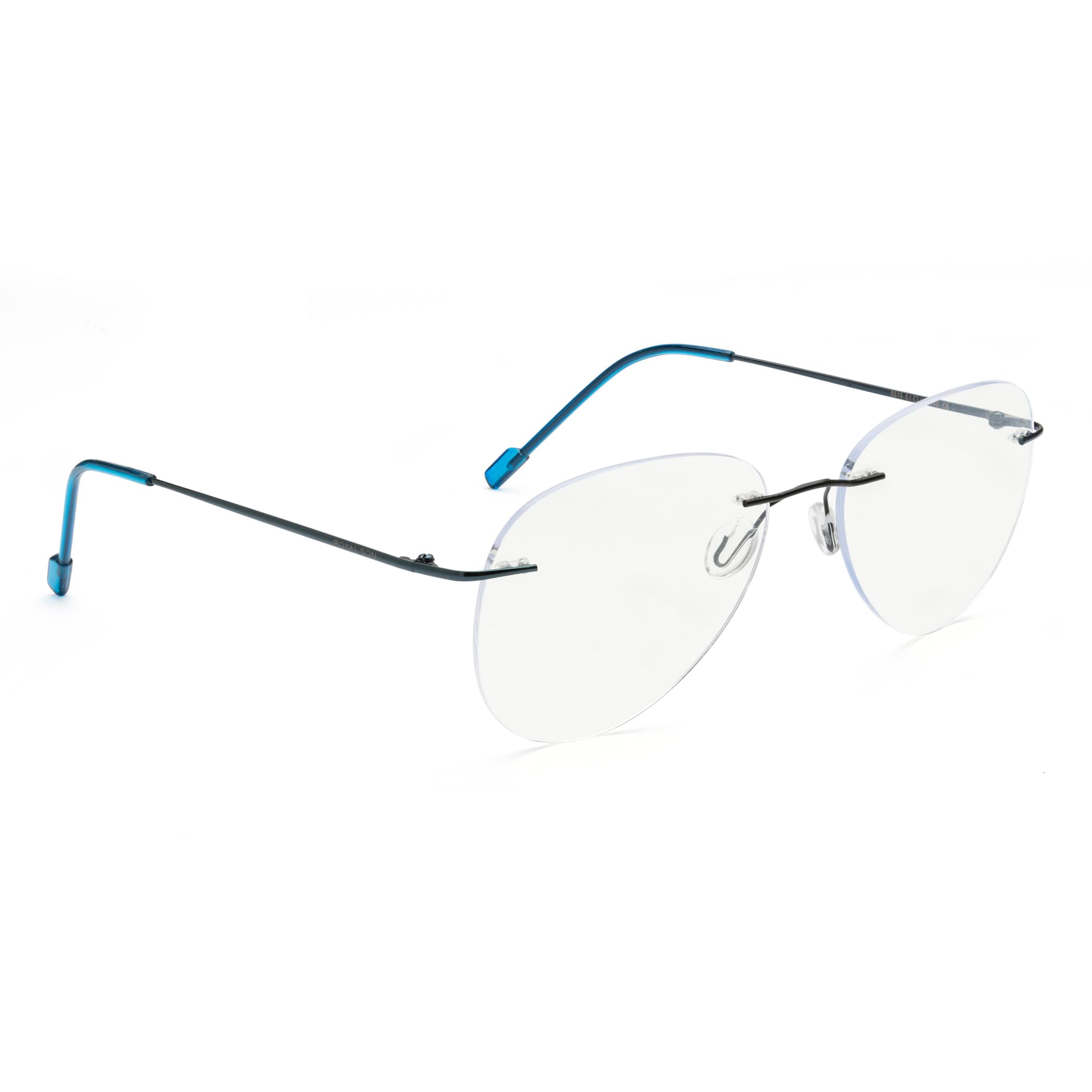 ROYAL SON Transparent Fashion Stylish Spectacle Frames Men Women Eye Protection (B0BX9JFJZX) Amazon Price History, Amazon Price Tracker