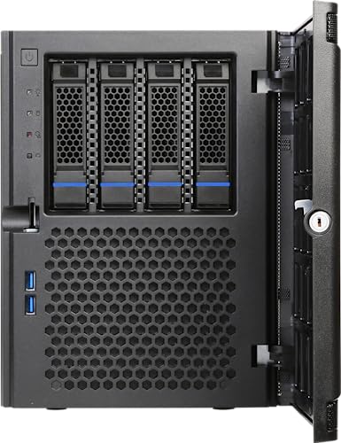 Image of Chenbro Chassis SR30169T3FP3U1 Support Mini-ITX M /B, Built-in 12Gb /s 4-Port SATA /SAS backplane to Provide a Cost Effect NAS Solution, USB 3.0 w / 300w PSU
