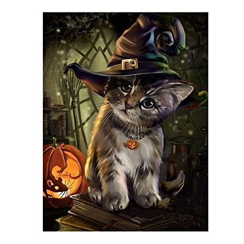 Peinture diamant 5d complet chaton 60x120cm pour décorer vos grands murs