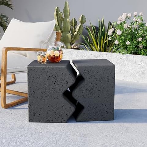 COSIEST Concrete Side Table Set Cover
