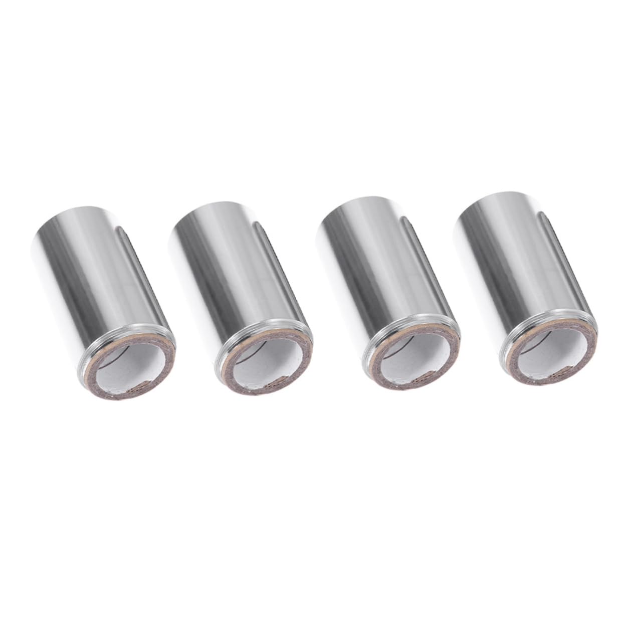 Mikinona Salon Grade Tin Foil Hairdressing Supplies 4 Rolls of Hair Coloring Perm Foil Roll Embossed Texture