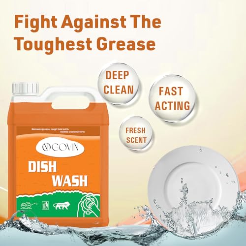 Image of GOVIN WASH Washing machine liquid detergent blue+ Dishwasher Cleaner Gel orange pack of -2.