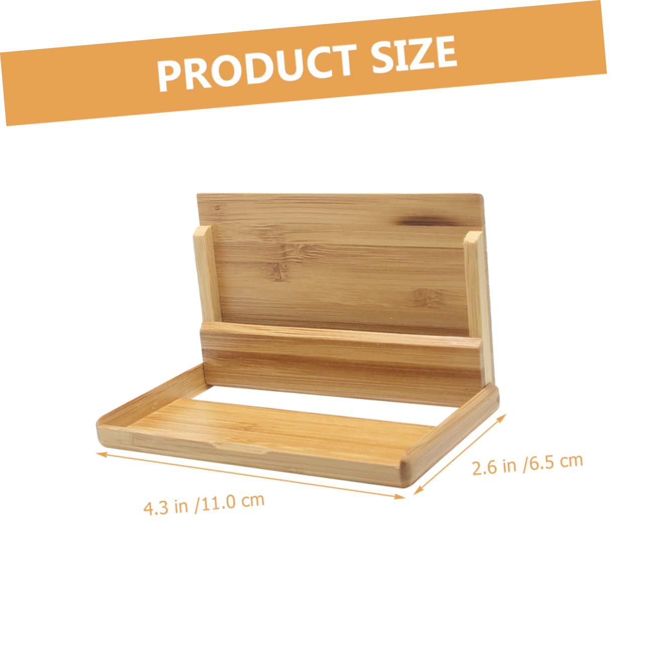 4pezzi Portacarte Scrivania Slim Design Espositore Per Biglietti Visita Resistente Per e Professionali