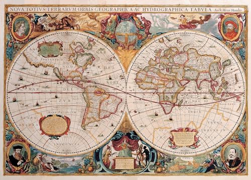 PETER PAUPER PRESS Old World Map 1000 Piece Jigsaw Puzzle
