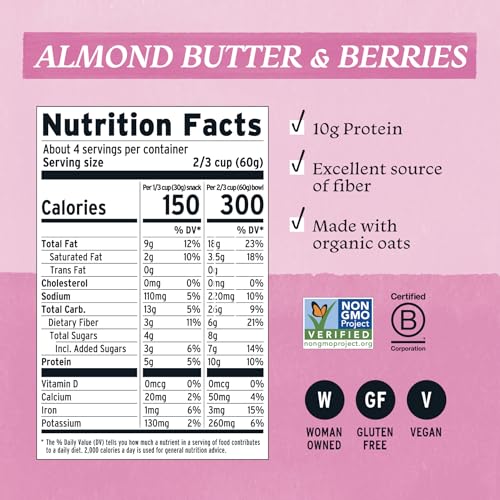 Image of Purely Elizabeth, Protein Granola, Variety Pack, 8oz Bags (3 Pack)