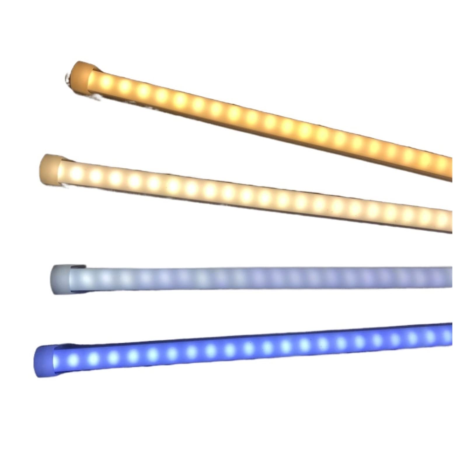Bande lumineuse LED rigide 5730 12V 50cm blanc chaud 3000K
