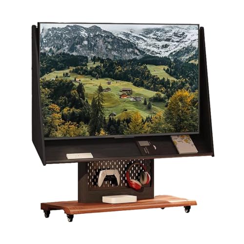 Soporte móvil para TV con ruedas y almacenamiento