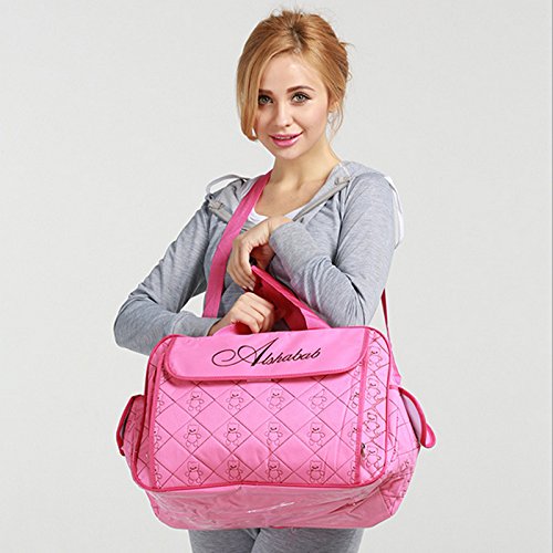 Blue : New style British fashion mommy bags big capacity children child newborn diaper bags women bags nursing bags-image-1
