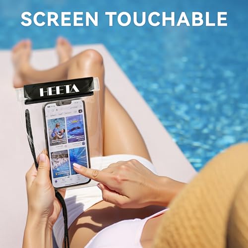 HEETA 5-Pack Waterproof Pouches