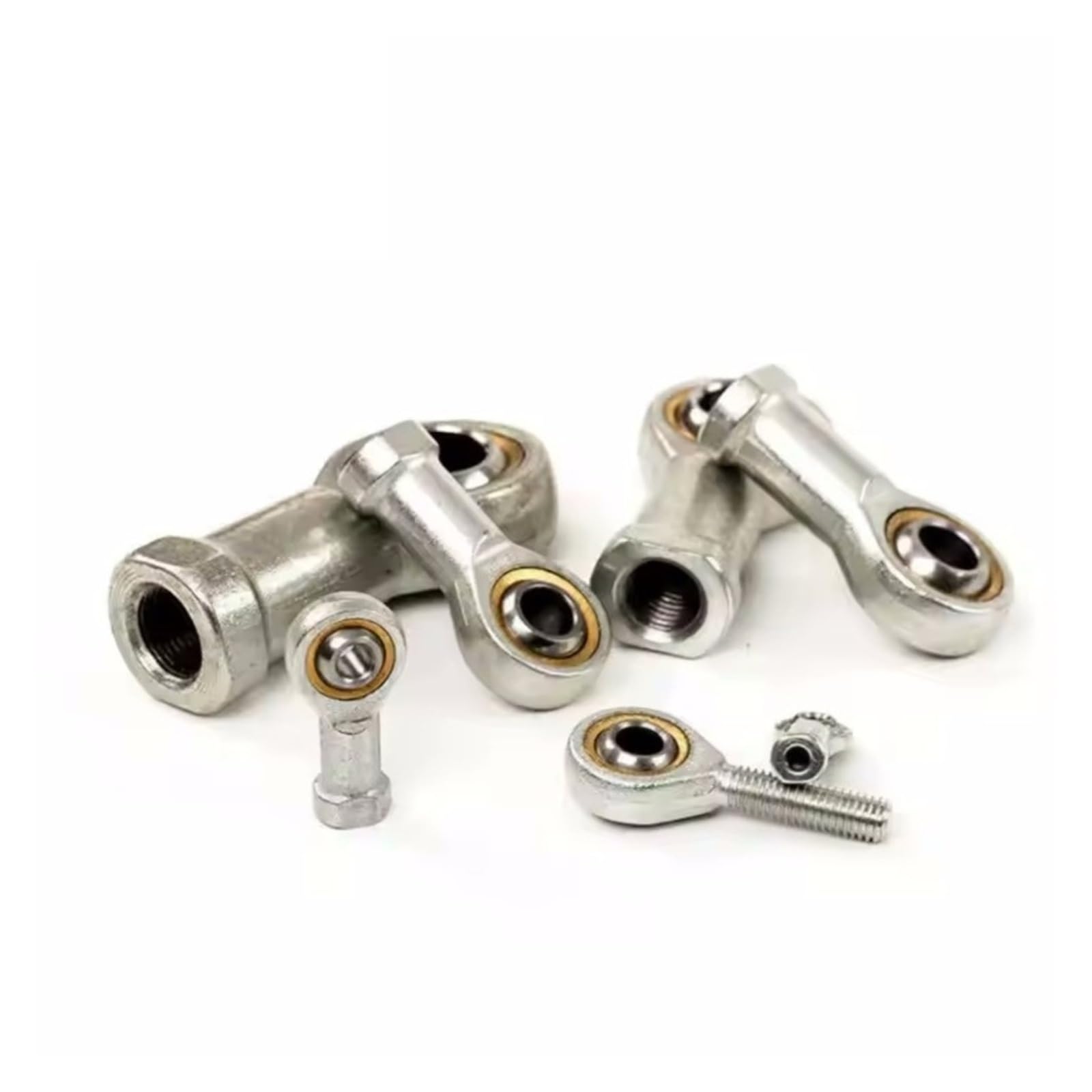 1 pièce 5 mm/6 mm/8 mm/10 mm/12 mm/16 mm/18 mm/20 mm/22 mm/25 mm mâle/Femelle SA SI T/K POSA8 PHSA8 rotule métrique Filetage Tige Embout roulement(Sa12 12mm)