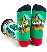 Lavley Funny Socks for Outdoor Activities Lovers and More - Novelty Gifts for Men, Women, and Teens