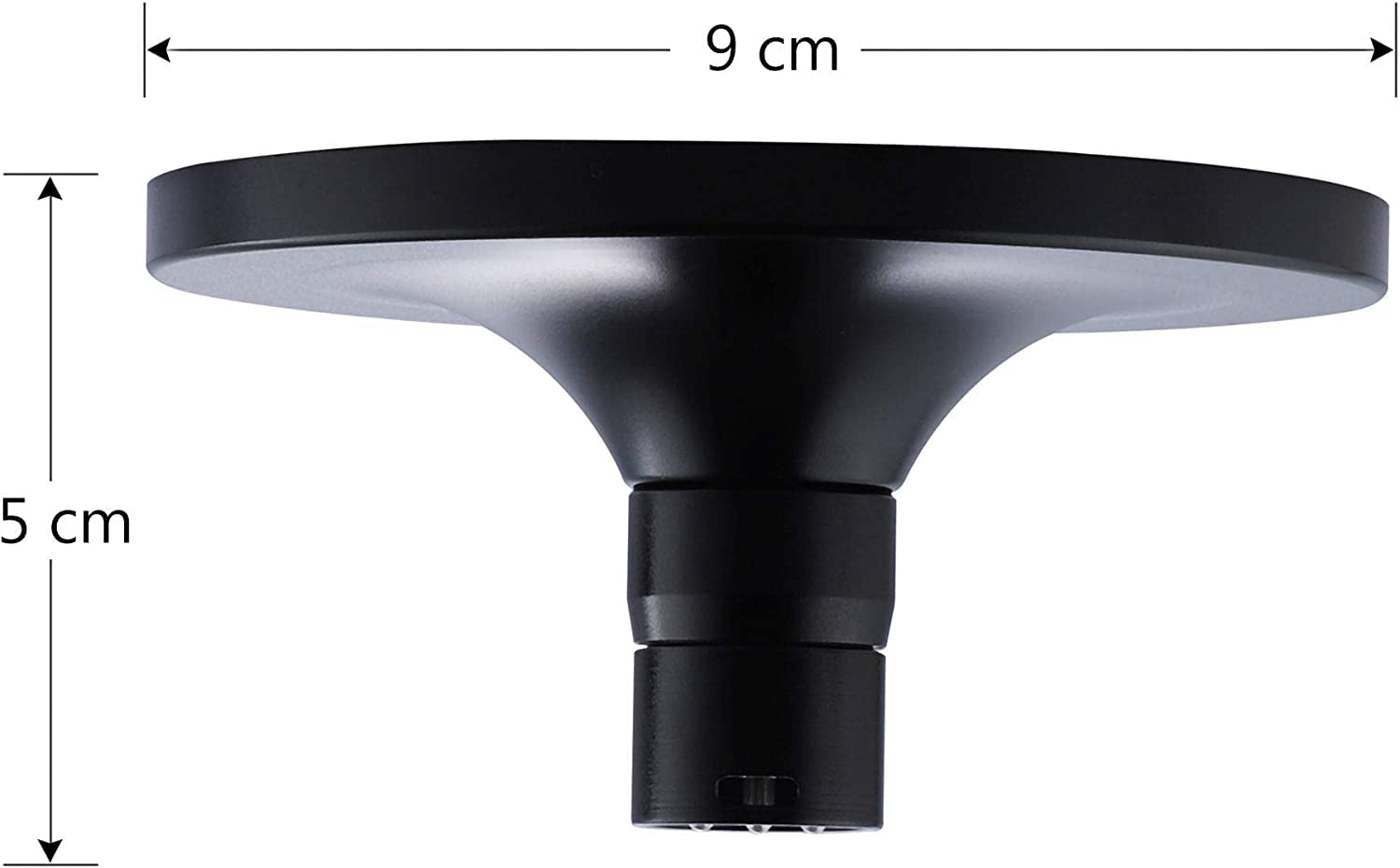Hismith - Adaptador de ventosa de 8,9 cm para máquina sexual premium con conector 3XLR, accesorio para máquina de amor con ventosa, plug anal