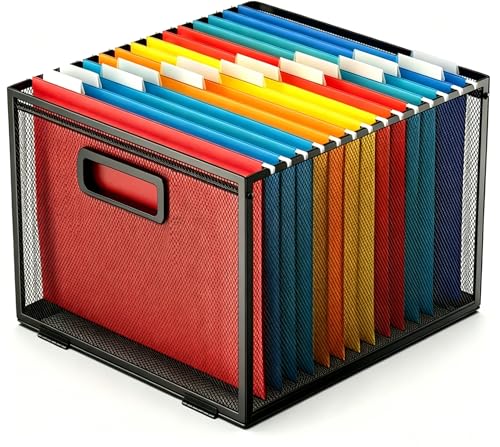 Organiseur de fichiers à suspendre caisses de classement et boîte de rangement