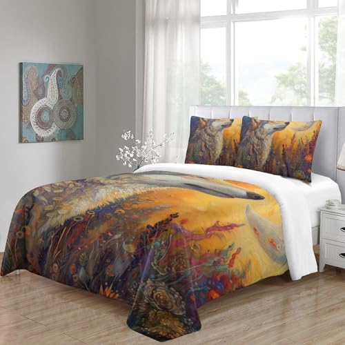 Housse de couette 220x240 cm en microfibre | Parure de lit enfant - 5