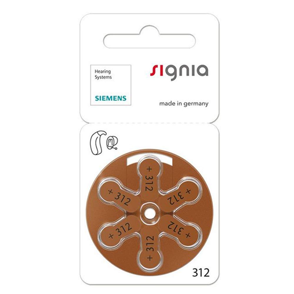 Amazon.co.jp: シグニア 【補聴器用空気電池・ボタン電池】PR41