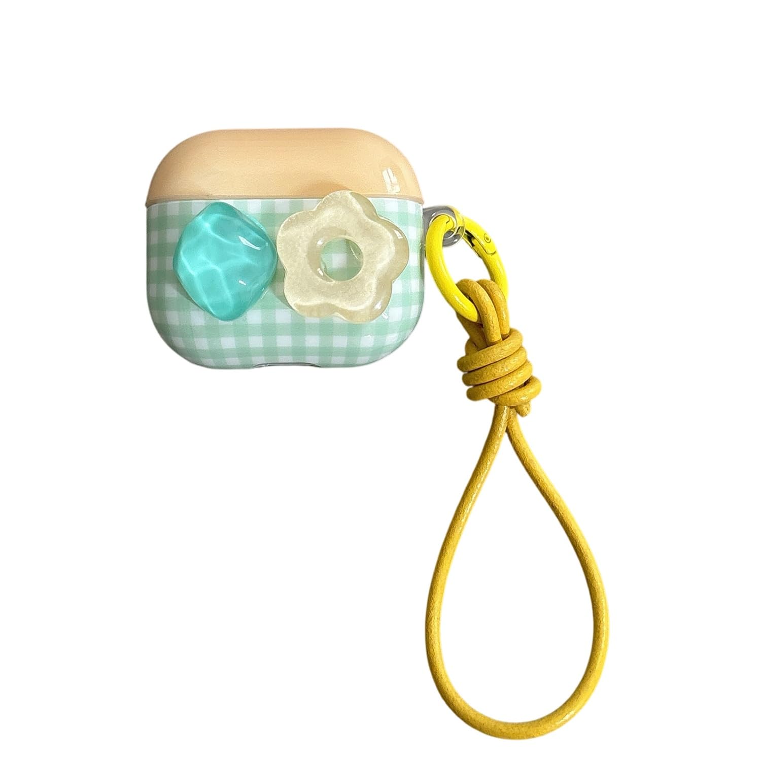 GUAYQAT for Airpods 4 Headphones Case, Cute Protective TPU Cover Fashion Star Bunny Flower Style, Compatible with Airpods 4th Generation for Girls