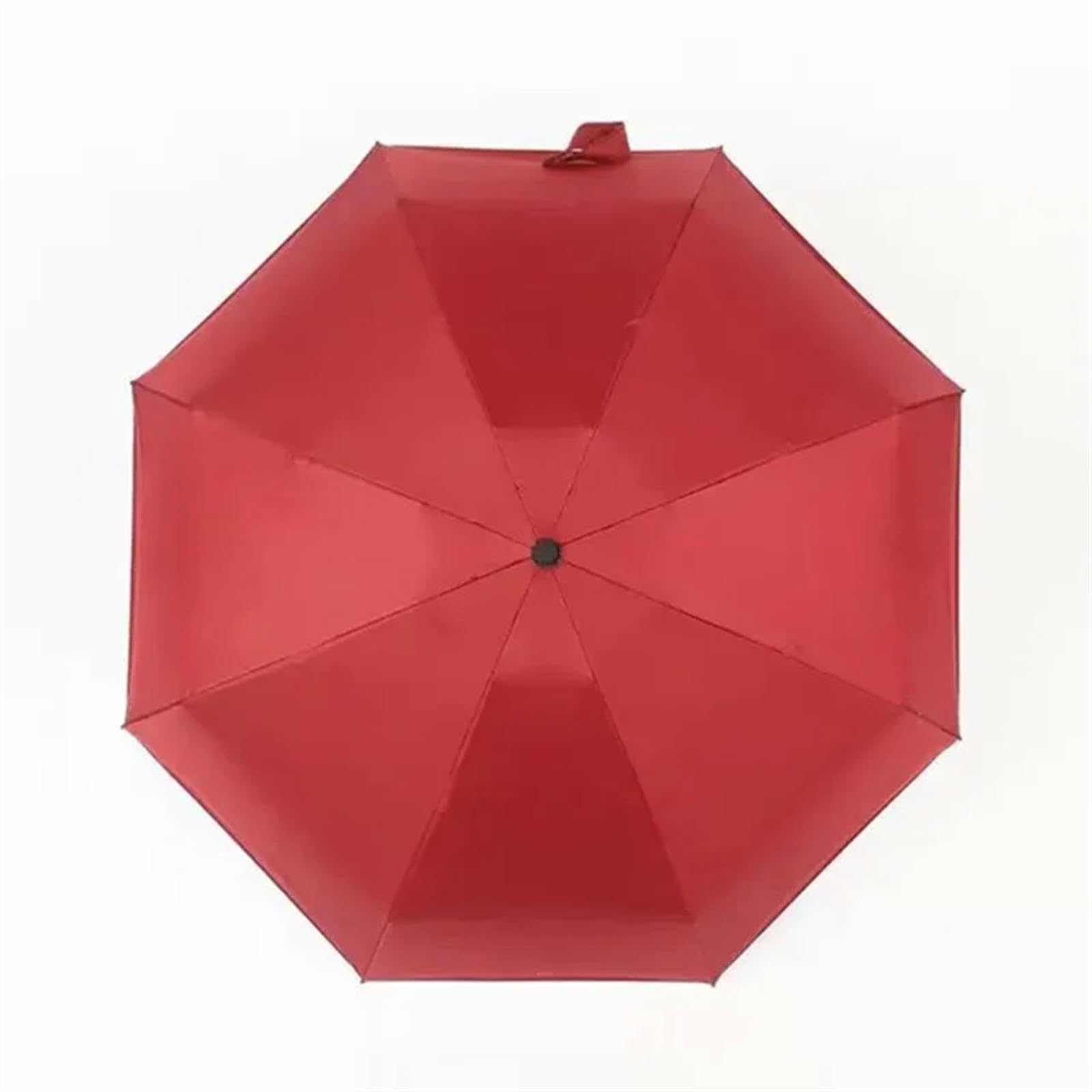 Ombrello Umbrella Automatica Ombrello Creativo Ombrello Tre Volte Portatile Parasole Ombrello Led Led