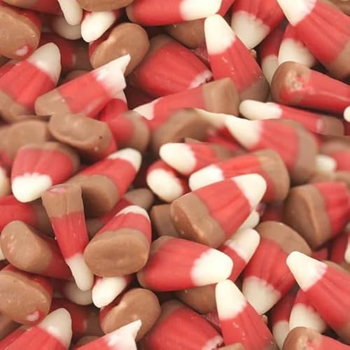 Flavored Candy Corn – Original, Caramel, Blackberry Cobbler, S’mores, CaramelApple, Valentine & Christmas Mix – Soft & Chewy Premium Candy – 7oz-Sampler, 1 lb-Bag or 3.25 lb Jar – Holiday Snacks & Party Treats (7oz Bag - Small, Caramel Apple)