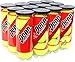Penn Coach Pressurized Tennis Balls - Regular Duty Felt Practice & Training Tennis Balls - 12 Cans, 36 Balls
