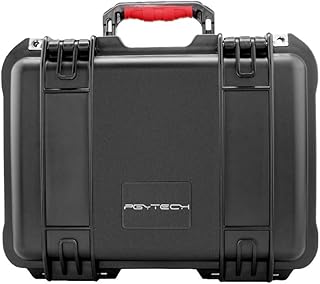 PGYTECH Capa rígida Mavic 2, estojo de transporte de segurança compatível com DJI Mavic 2 Pro/Zoom capa rígida com espuma de EVA para acessórios de drone, Preto