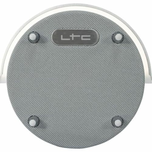 SMOOTH-LIGHT - LTC - Heller 5W Bluetooth-Lautsprecher mit Induktionsladefunktion und Freisprecheinrichtung - Weiß und Grau