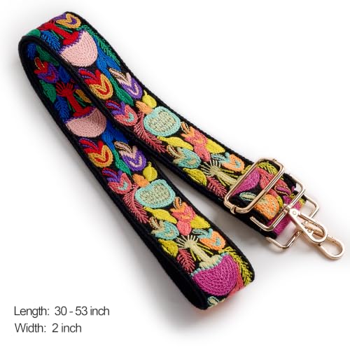 Image of chushui Knit Purse Strap,Replacement Crossbody Wide Adjustable Shoulder Strap for Bag Handbag