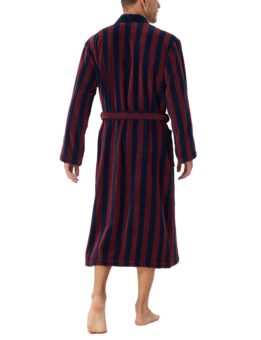 Schiesser Herren Bademantel Soft Velour Qualität ca. 125cm - 178405