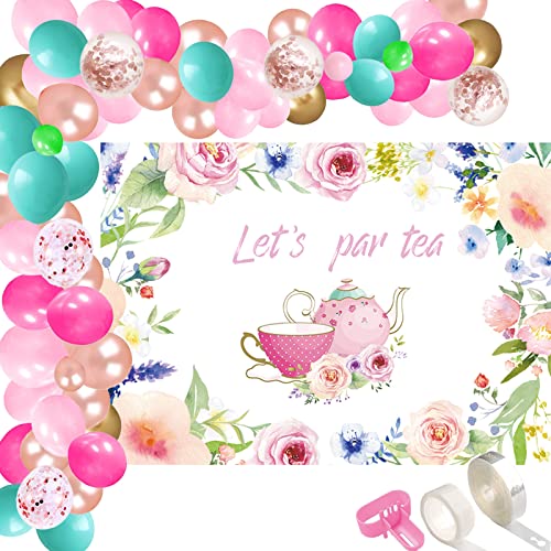 5 Tips For Decorating The Perfect Tea Party Balloon Arch