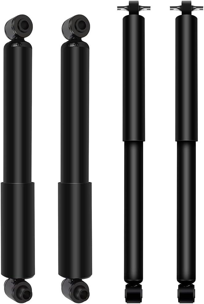 Set of 4 Shocks,ECCPP Shocks Absorbers K2500 K1500 1988-1999 for Chevy Fits 1988-2000 for Chevy K2500,1988-1999 for GMC K1500,1988-2000 for GMC K2500 Front Rear Auto Shocks Gas Struts 344266 344263