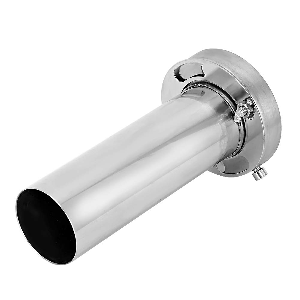 Silencer, Detachable Adjustable Round Head Car Silencer Heat Resistant