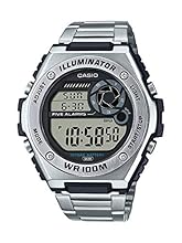 10 Year Battery; 100 M Water Resistant LED Light; Stopwatch Countdown Timer; Calendar Dual Time Module 3487