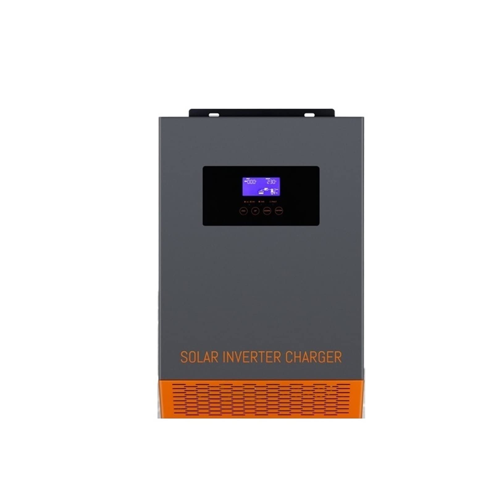5.5KW Hybrid Solar Inverter MPPT 110A 500VDC PV Input 220VAC 48VDC Pure Sine Wave Solar Charger/Inversor Support WiFi(5.5KW with WiFi)