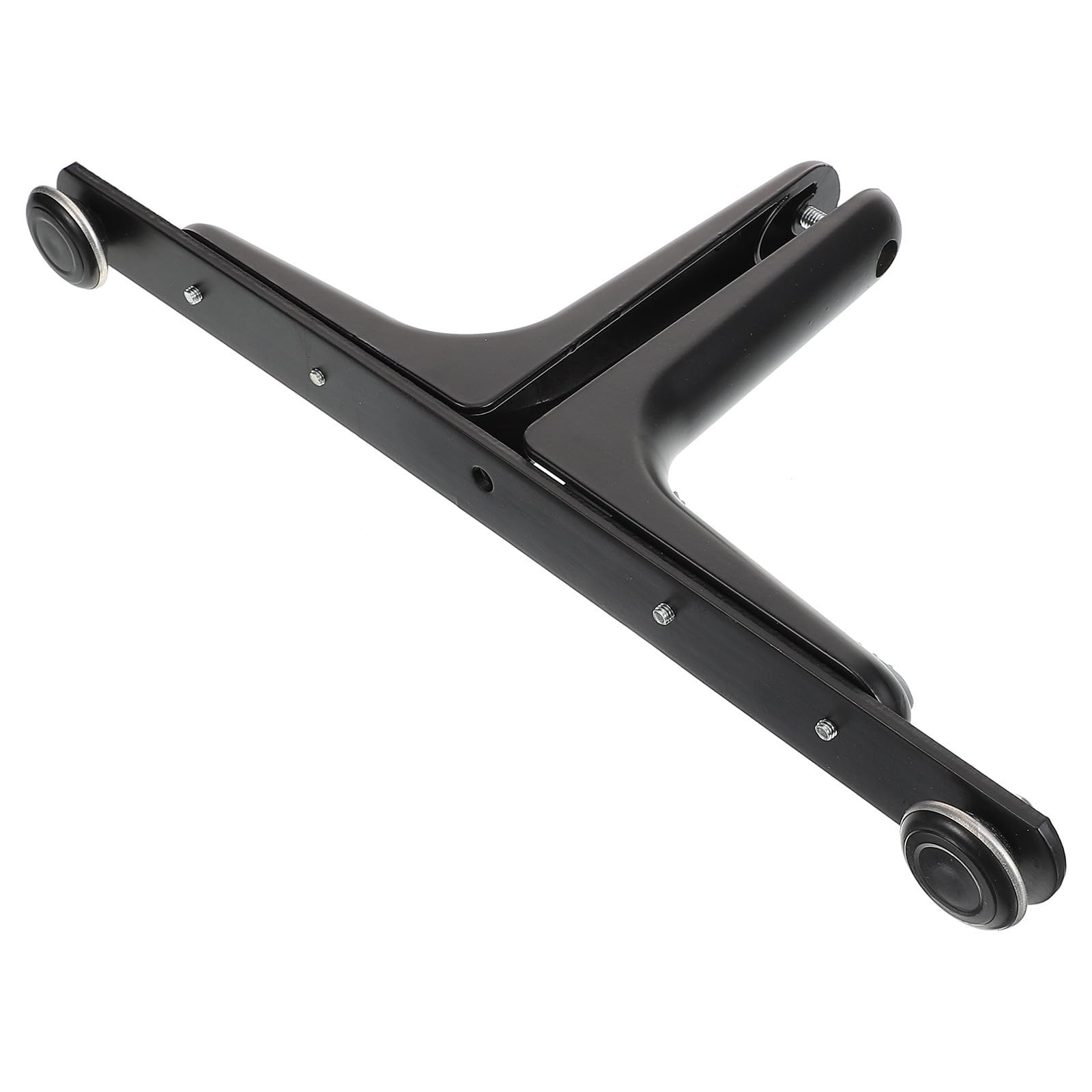Healeved Base para Mampara Divisoria de Ambientes, Negro, Aleación de Zinc