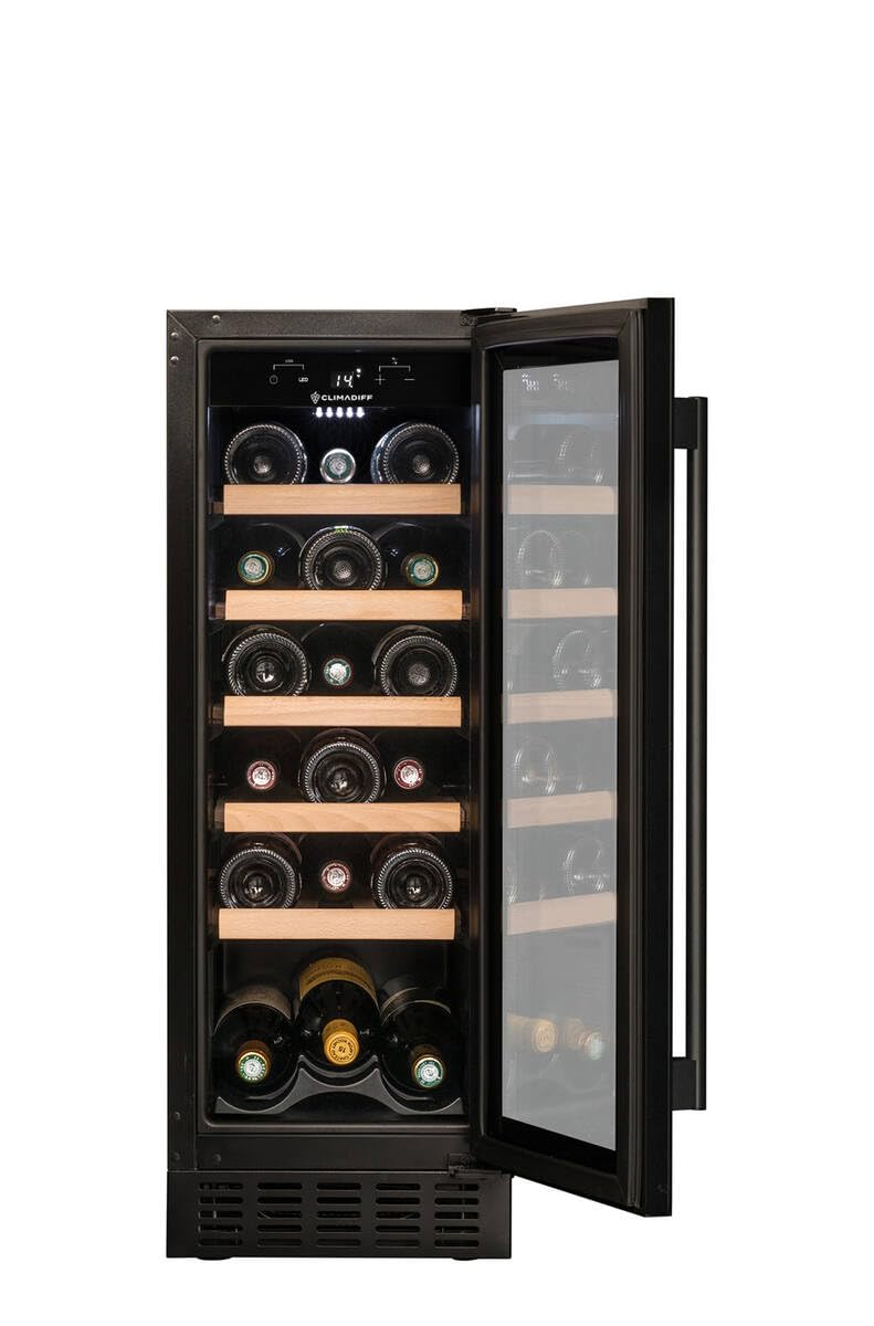 CLIMADIFF Cave à vin de service encastrable CBU20S2B 20 bouteilles