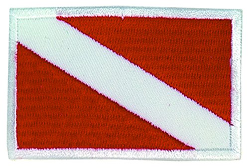 Innovative Embroidered Small Dive Flag Patch