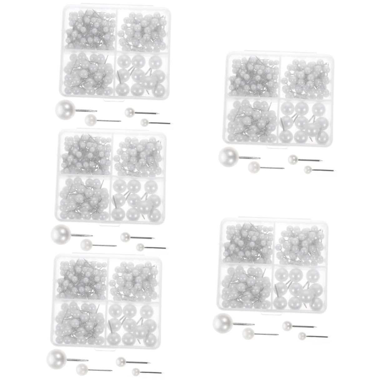 Lurrose 1000stücke Perlized Kork Pinnnadeln Für Bastelprojekte Multifunktionale Reißzwecken Für Pinnwände Dekorationen Hochzeiten Und Veranstaltungen