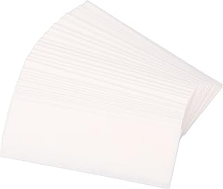 Reinigungspapier für Saxophon & Holzblasinstrumente – 100 Blatt Spezialpapier für Mundstückpolster – Ideal für Klarinette, Flöte, Oboe und Fagott – Saubere & Pflegende Mikrofasertücher