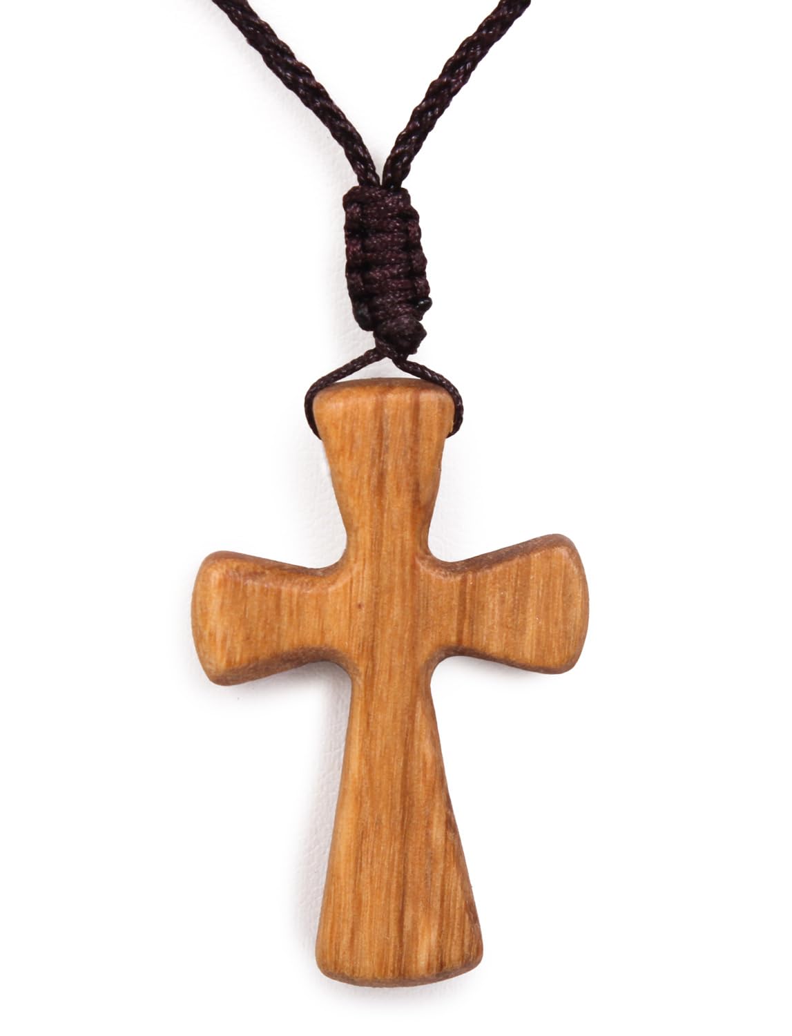 Healvian 3 Pièces Collier Bois Avec Pendentif Croix De Bois