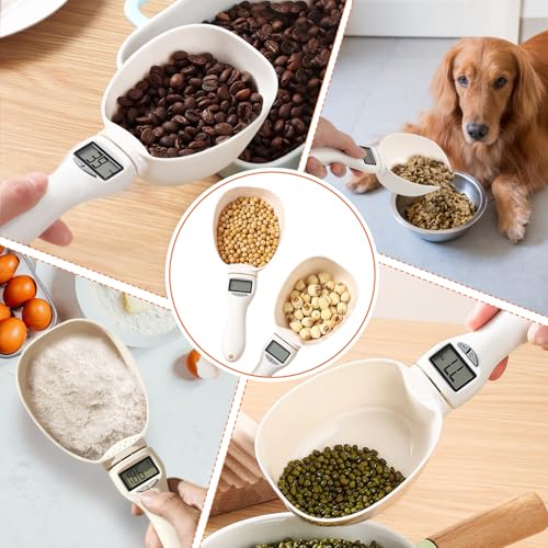 2pcs Digital Measuring Spoon Scale,Electronic Measuring Spoon 800g/0.1g High Precision with Screen,Adjustable Measuring Spoon for Cooking, Pet Food,Daily Meals - image 7