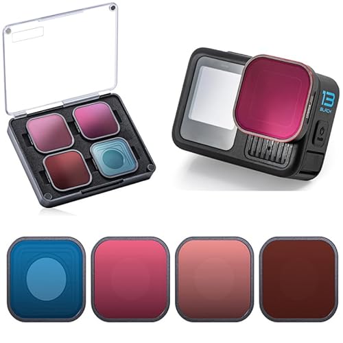 GoPro Hero 13 12 11 10 9 Ή 4pb NDtB^[Lbg CPL/ND8/ND16/ND32 }`R[eBOtB^[AGCwKX LYh~